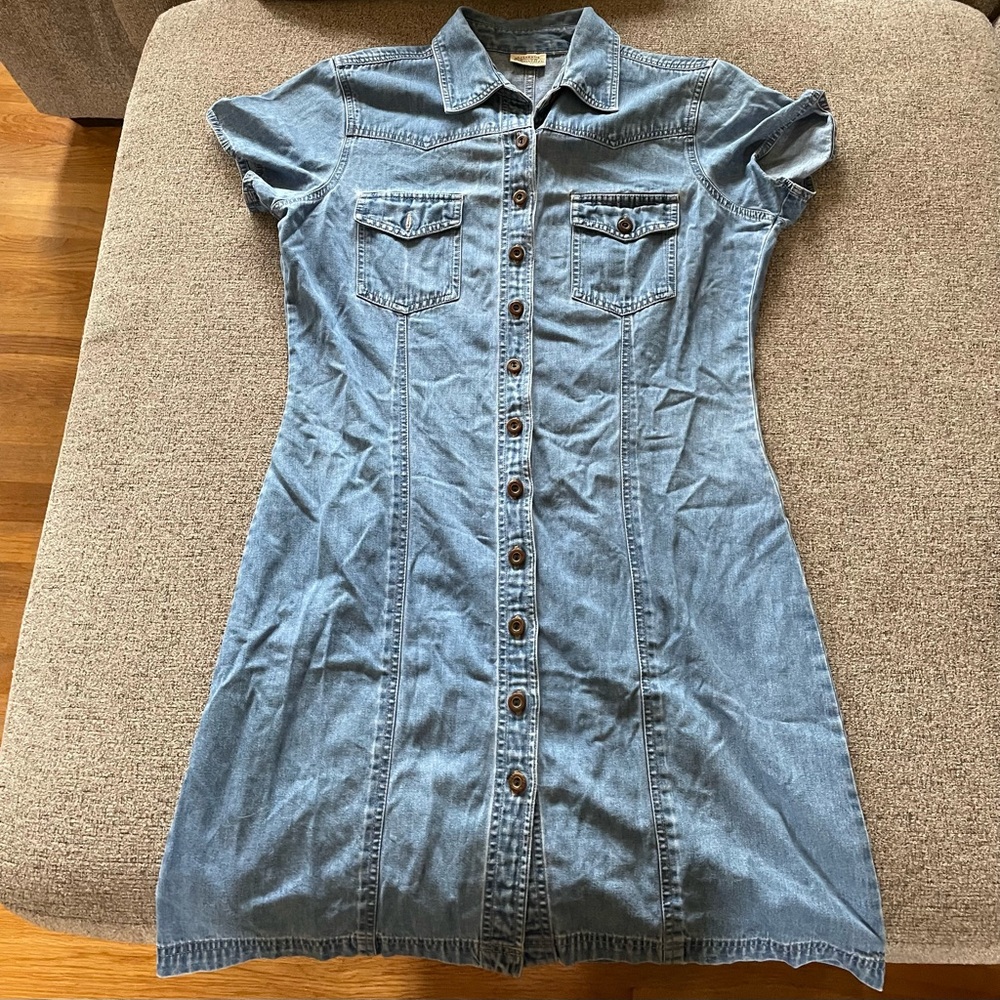 St. John’s Bay Authentic Vintage Denim Midi Dress